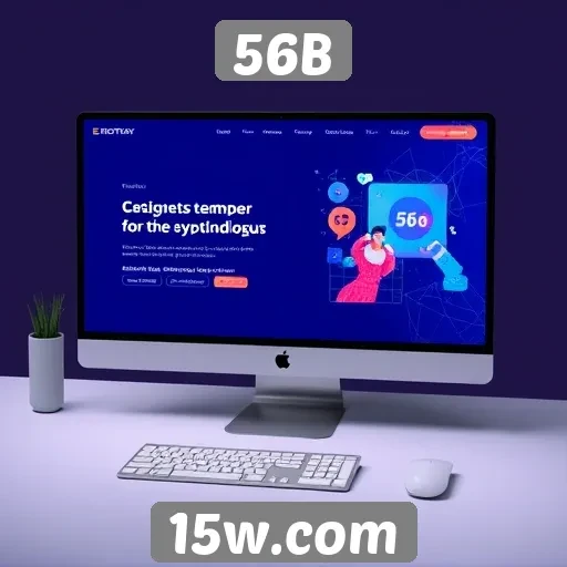 Análise de desempenho do site 56B